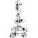 Pandora Disney Pixar Wall-E Dangle Charm - Silver/Black