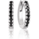Sif Jakobs Ellera Medio Earrings - Silver/Black