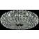 Maytoni Brooch 40cm Ceiling Flush Light ∅ 40cm