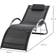 OutSunny Ergonomic Lounge Chair Black