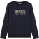 HUGO BOSS Boy's Long Sleeves Sweatshirt - Blue Cargo