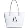 Armani Exchange Womens Shopper Bag - White