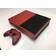 giZmoZ n gadgetZ Kinect /Xbox One Console Skin Decal Sticker + 2 Controller Skins - Carbon Red