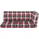 vidaXL 314670 3-pack Stolsdyna Multifärgad (103x58cm)