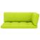 vidaXL 314668 3-pack Coussin de chaise Vert (103x58cm)