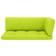 vidaXL 314668 3-pack Stolsdyna Grön (103x58cm)