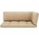 vidaXL 314661 3-pack Sitzkissen Beige (103x58cm)