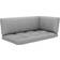 vidaXL 314660 3-pack Coussin de chaise Gris (103x58cm)