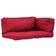 vidaXL 44655 3-pack Chair Cushions Red (103x58cm)