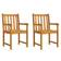 vidaXL 316609 2-pack Havestol