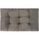 vidaXL 44652 3-pack Stolehynde Grå (103x58cm)