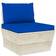 vidaXL 315062 2-pack Chair Cushions Blue (60x60cm)