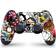 giZmoZ n gadgetZ PS4 2 x Controller Skins Full Wrap Vinyl Sticker - Stickerbomb