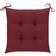 vidaXL 314889 Stolsdyna Röd (40x40cm)