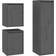 vidaXL - TV-bord 30x100cm 3stk