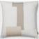 Ferm Living Part Cushion in Off-White Cojín de Decoración Completo Blanco (50x50cm)