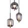 Globo Lighting Blacky Black Lustre 46cm