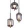 Globo Lighting Blacky Black Pendant Lamp ∅ 46cm
