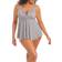 Elomi Checkmate Moulded Tankini Top - Grey Marl