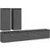 vidaXL 3100183 TV-bord 100x35cm 4stk