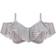 Elomi Checkmate Bardot Bikini Top - Grey Marl