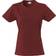 Clique Plain T-shirt W - Burgundy