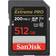 SanDisk SDXC Extreme Pro 512GB 200MB/s UHS-I C10 V30 U3