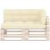 vidaXL 314560 3-pack Sitzkissen Beige (120x80cm)