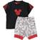 adidas Infant X Disney Mickey Mouse Summer Set - Black/Vivid Red (HD2521)