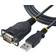 StarTech 1P3FP-USB-SERIAL USB A 9 Broches 1m 0.9m