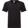 Fruit of the Loom Iconic 150 V Neck T-shirt M - Black