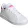 adidas Kid's Advantage Lifestyle Court Lace - Cloud White/Real Pink/Core Black