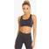 Puma Mid Impact Printed Women's Sports Bra - Black