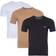 HUGO BOSS Green T-shirts 3-pack - Black/White/Beige