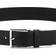 HUGO BOSS Grained Leather Belt with Logo Stamped Keeper -Black