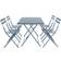 Charles Bentley GLBIST04RECNG Patio Dining Set, 1 Table incl. 4 Chairs