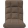 vidaXL 336593 Stolsdyna Beige (64x50cm)