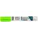 7A Light Fabric Marker Brush Nib Fluo Green 1mm
