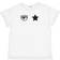 Chiara Ferragni Maxi Eyestar T-shirt - White (5196009205)