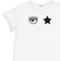 Chiara Ferragni Maxi Eyestar T-shirt - White (5196009205)