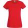 Fruit of the Loom Womens Valueweight Short Sleeve T-shirt 5-pack - Red