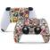 giZmoZ n gadgetZ PS5 2 x Controller Skins Full Wrap Vinyl Sticker - Stickerbomb