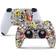 giZmoZ n gadgetZ PS5 2 x Controller Skins Full Wrap Vinyl Sticker - Stickerbomb