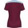 Joma Short Sleeve Women Championship Vi T-shirt - Burgundy/Sky Blue