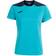 Joma Short Sleeve Women Championship Vi T-shirt - Turquoise/Navy Blue