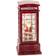 Konstsmide Phone Booth with Santa