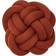 Design House Stockholm Knot Ocher/Yellow Cuscino Decorativo Completo Arancione (30x30cm)