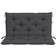 vidaXL 314992 Coussin de chaise Gris (100x50cm)