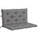 vidaXL 314993 Coussin de chaise Gris (100x50cm)