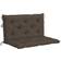 vidaXL 315000 Stolsdyna Beige (100x50cm)